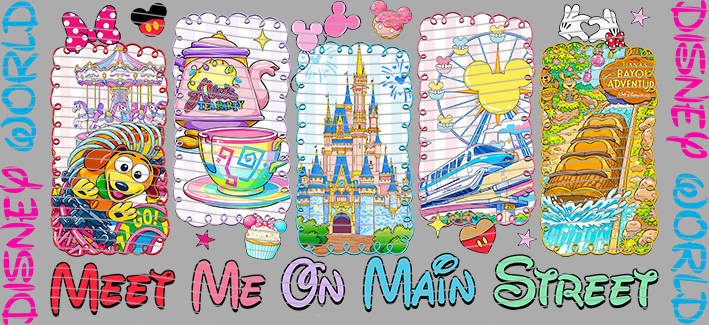 16oz Disney style-D-1506